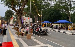 Sampai September, Parkir di Taman Labuai City Walk Gratis