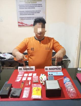 Satresnarkoba Polres Kampar Kejar Pengedar Narkoba ke Rohul
