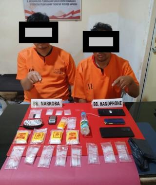 Perangi Narkoba, AKP Markus Sinaga Pimpin Penangkapan 2 Orang Diduga Pengedar