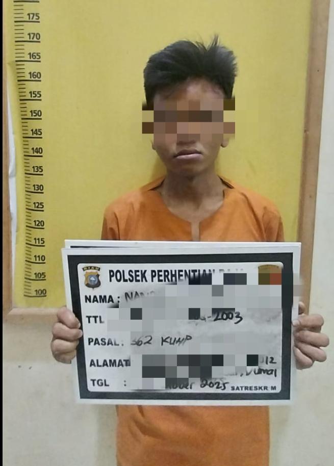 Tertangkap Tangan, Pelaku Curanmor di Hajar Massa di Desa Lubuk Sakat