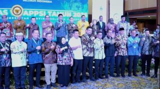 Gubernur Riau Bersama Kepala Daerah se-Indonesia Hadiri Munas APPSI VII di Jakarta