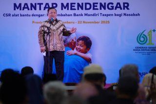 Program Mantap Mendengar, Plt Gubri : Meningkatkan Komunikasi Yang Baik