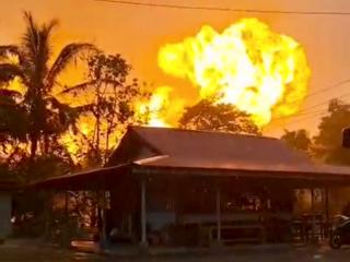 Enam Warga Luka Berat Akibat Kebakaran Pipa Gas PT TGI