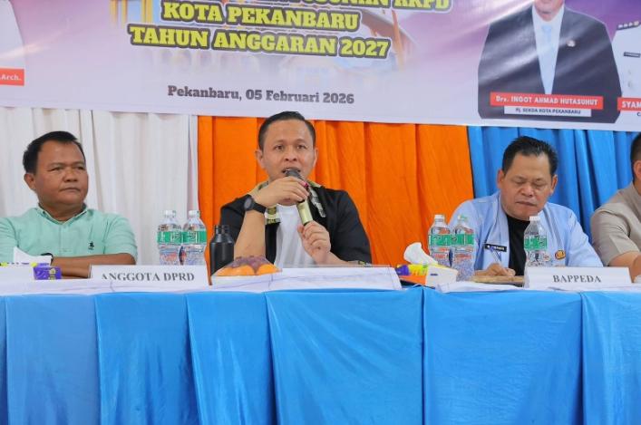 Walikota Pekanbaru Hadiri Musrenbang di Kecamatan Rumbai Timur