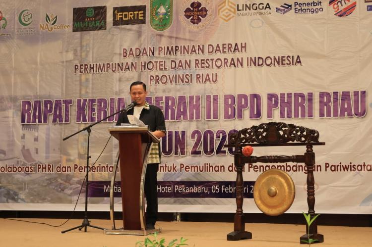 Walikota Pekanbaru Siap Kerjasama Dengan BPD PHRI