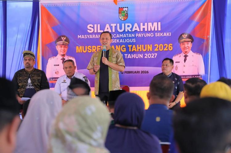 Walikota Pekanbaru Hadiri Musrenbang Tingkat Kecamatan Payung Sekaki