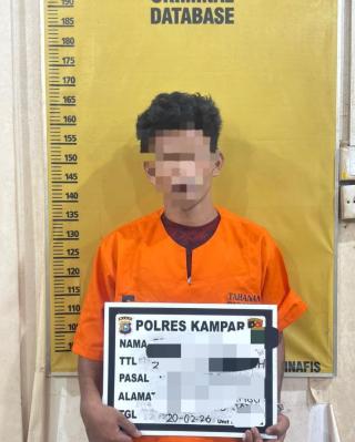 Cabuli Anak Dibawah Umur, Pelaku Ditangkap Satreskrim Polres Kampar