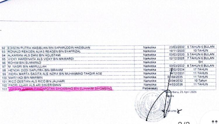 PH Jekson Sihombing Curiga Akan Kepindahan Kliennya ke Nusakambangan : Apa Ini? 