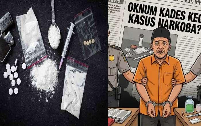 Bersekongkol Dengan Pengedar Narkoba, Oknum Kades di Siak Ditangkap Polisi