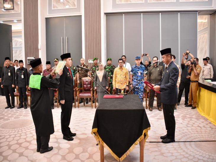 Ardi Mardiansyah Resmi Jabat Sekda Kampar, Bupati : Jaga Integritas dan Marwah