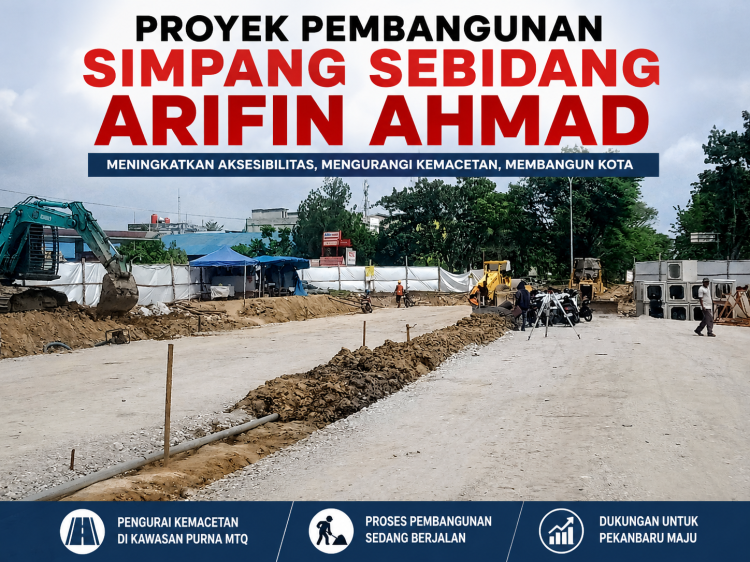 Menelusuri Rp7,6 Miliar Proyek Simpang Sebidang Arifin Ahmad - Jendral Sudirman