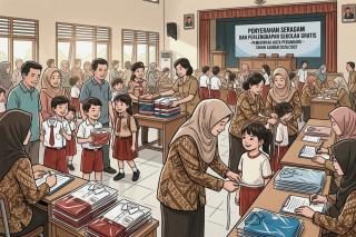 Bantu Masyarakat, Pemko Pekanbaru Salurkan Ribuan Seragam Sekolah SD dan SMP Gratis 