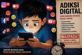 766 Anak di Jatim Terpapar Adiksi Digital, Perlindungan Diperkuat