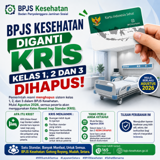 Terapkan Sistem KRIS, Pemerintah Akan Hapus BPJS Kesehatan Kelas 1,2 dan 3