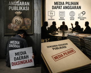 Mitra Saat Butuh, Tapi Media Daerah Diasingkan Saat Anggaran Publikasi