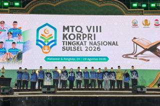 ASN Riau Raih Peringkat 8 Nasional MTQ KORPRI 2026