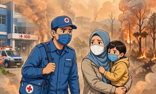 Dampak Kabut Asap Karhutla, Kasus ISPA di Pekanbaru Meningkat