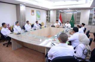 Audiensi Bersama Pemprov Riau, HPJI Bahas Infrastruktur Jalan